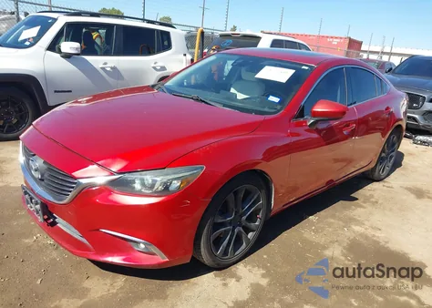 2016 Mazda Mazda6 I Grand Touring from USA, damaged, VIN JM1GJ1W51G1465752